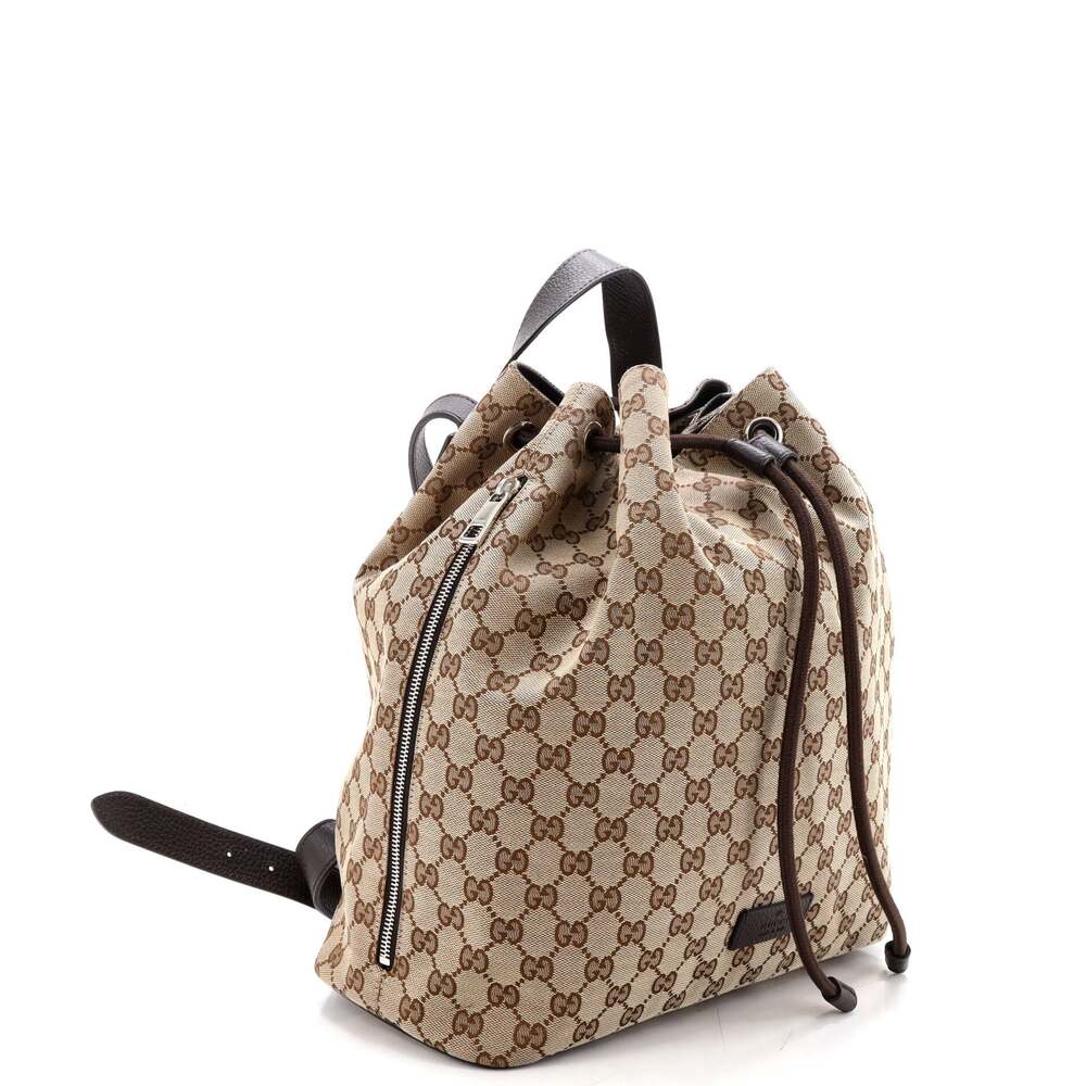 Gucci Drawstring Backpack Gg Canvas #239450G14B - image 2